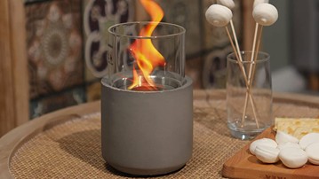 Terra Fab Mini Tabletop Fire Pit Terra Fab Mini Tabletop Fire Pit
