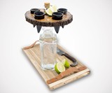 Genuine Drinking Horn Shot Glass Set