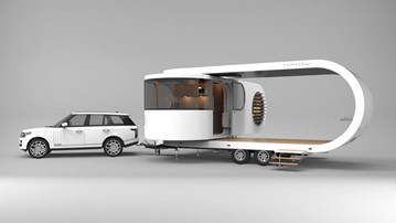 Romotow Open & Spin Luxury Travel Trailer Romotow Open & Spin Luxury Travel Trailer