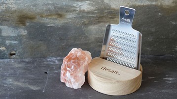 Rivsalt Rock Salt & Grater Set Rivsalt Rock Salt & Grater Set