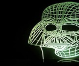 Darth Vader Color-Changing Lamp