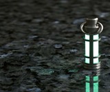 Titanium Embrite Glow Fob