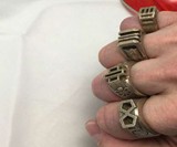 The Rings of the Gauntlet of Power