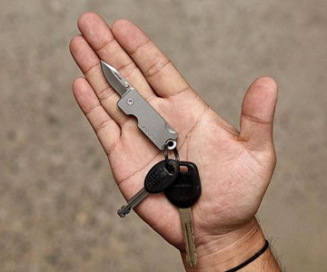 Bandit Titanium Keychain Knife Bandit Titanium Keychain Knife