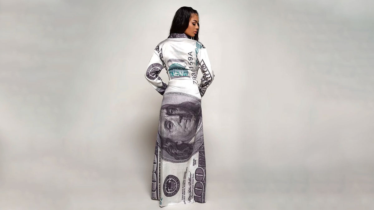 All About the Benjamins Bathrobe All About the Benjamins Bathrobe