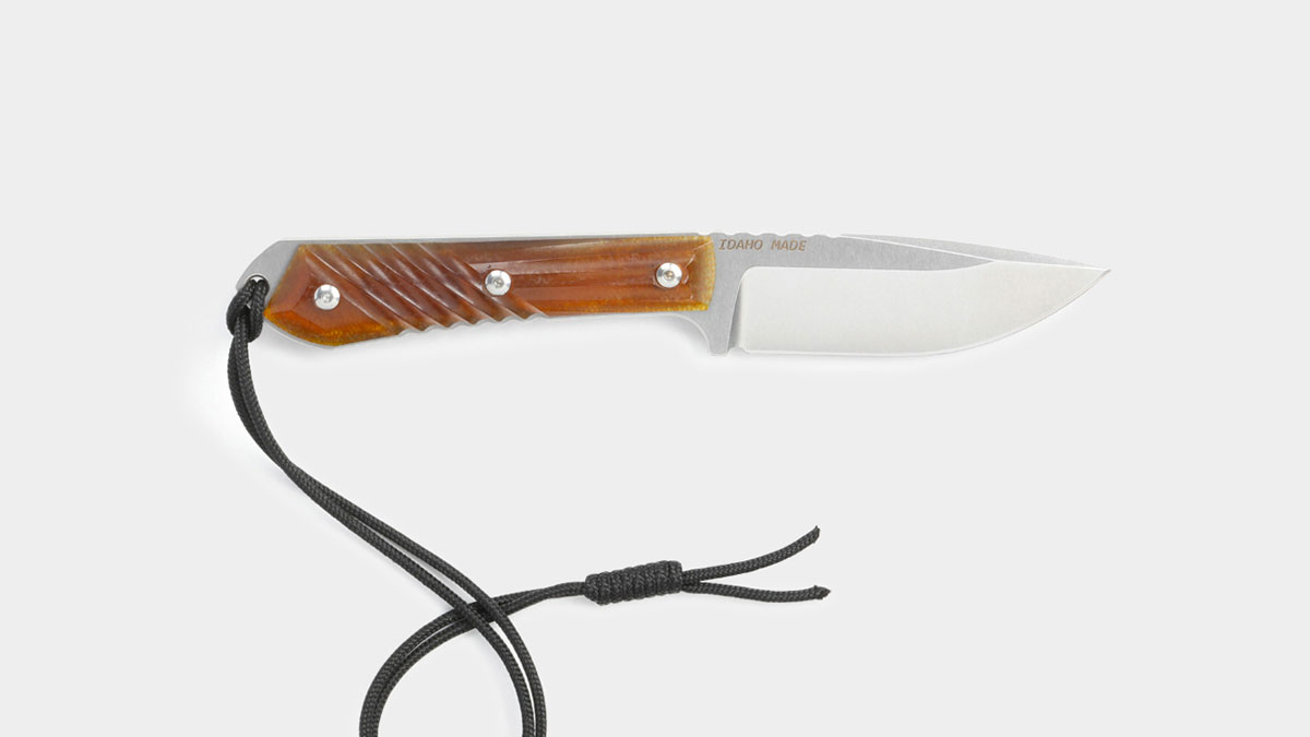 Nyala Knife with Microsilk Spider Silk Handle