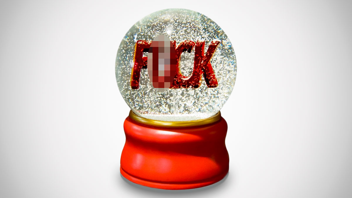 F*ck Snow Globe F*ck Snow Globe