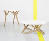 Boulon Blanc Transformable Table