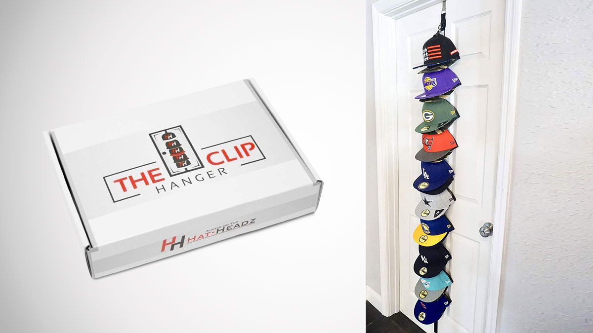 The Clip Hanger Hat Rack The Clip Hanger Hat Rack