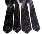 Coffee & Cigs - Addictive Molecules Tie