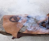 Leather Pint Sleeve with Handle