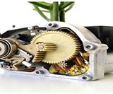 Recycled Motorcycle Carburetor Planter