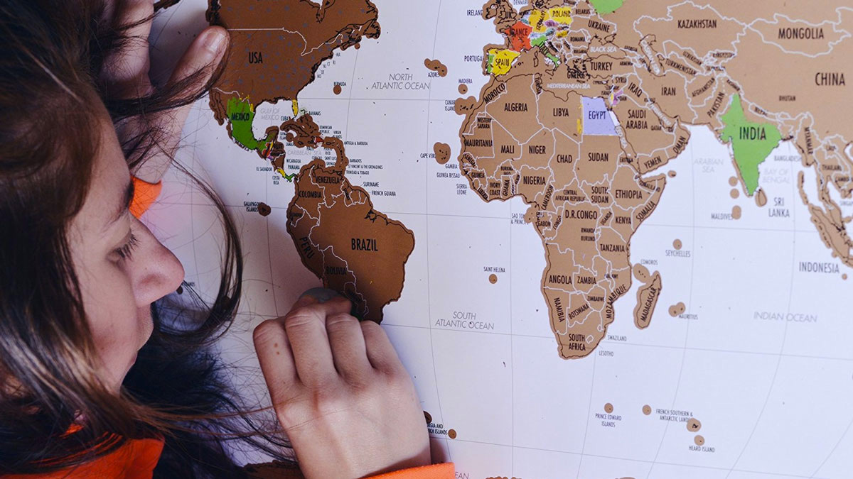 World Travel Tracker Scratch Off Maps World Travel Tracker Scratch Off Maps