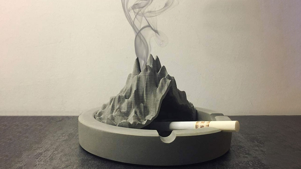 Volcano Ashtray