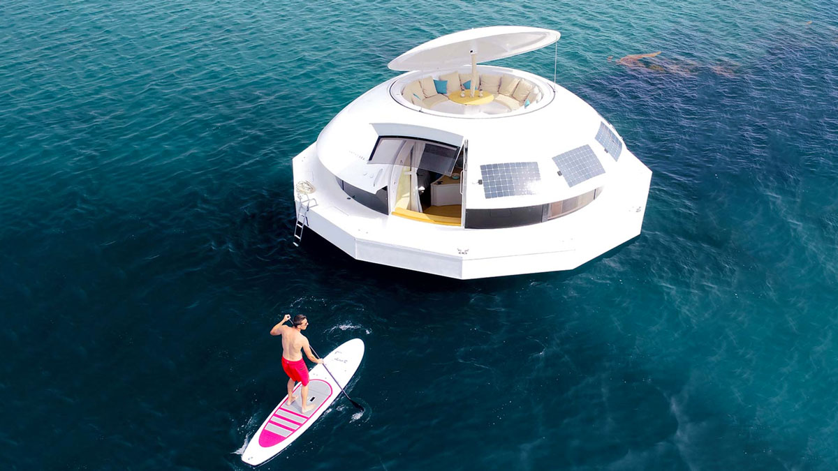 Anthenea Solar-Powered Floating Pod Suite