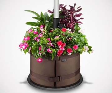 Rhino BaseMate Patio Umbrella Base Weight Planter Rhino BaseMate Patio Umbrella Base Weight Planter