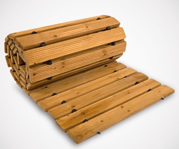Plow & Hearth Roll-Out Hardwood Pathway Plow & Hearth Roll-Out Hardwood Pathway