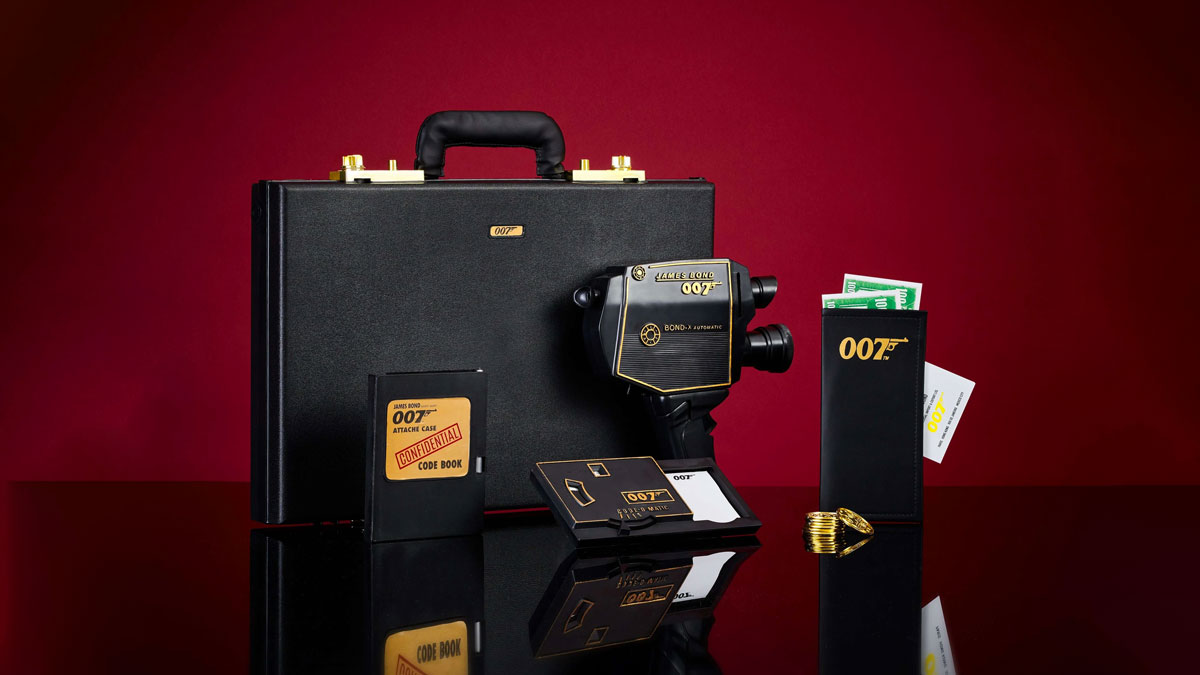 James Bond 007 Secret Agent Attache Case Collectible