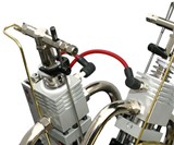 Two-Cylinder V-Twin Gas Powered Engine