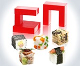 Rice Cube Square Sushi Maker