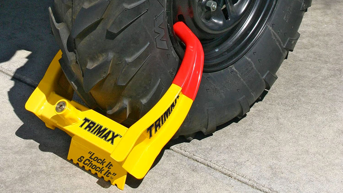 Trimax Wheel Chock Lock Trimax Wheel Chock Lock
