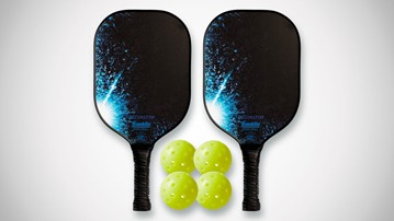 The Decimator Carbon Fiber Pickleball Paddle Set The Decimator Carbon Fiber Pickleball Paddle Set