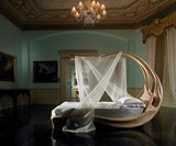Enignum Wooden Canopy Bed