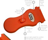 Auto-Guard Razor Blade Scraper