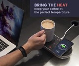 Nomodo Trio Qi-Certified Charger & Drink Warmer/Cooler