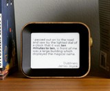 Author Clock - Literary Quote Time Display