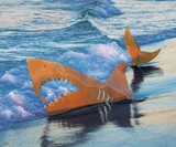 Land Shark Sculpture