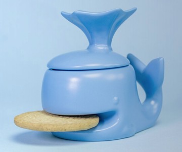 Whale Coffee Mug & Cookie Holder Whale Coffee Mug & Cookie Holder