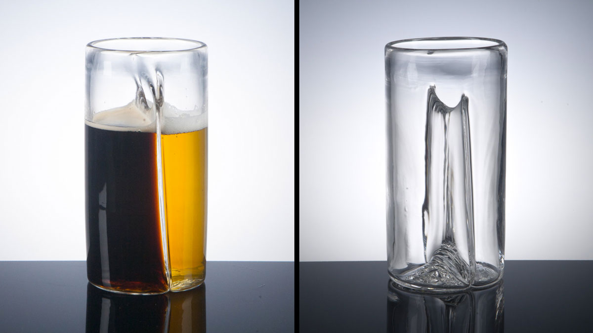 Dual Beer Glass Dual Beer Glass