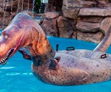 Motorized Inflatable T-Rex Ride-On Pool Float