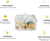 Stay-Fresh Countertop Vegetable Storage House