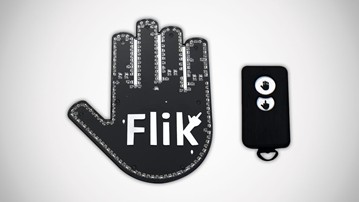 FLIK Middle Finger Car Windshield Light FLIK Middle Finger Car Windshield Light