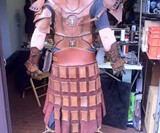 Steampunk Warrior Leather Armor