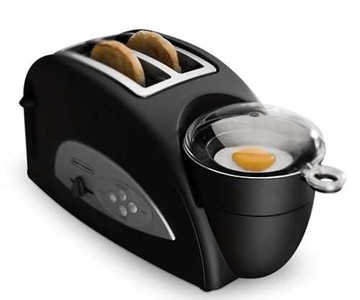 Two Slice Toaster And Egg Poacher Two Slice Toaster And Egg Poacher