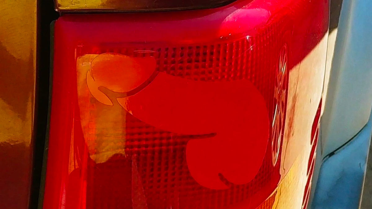 Dick Brake Light Prank Decal Dick Brake Light Prank Decal