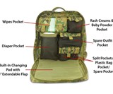 Combat Daddy Equipment Diaper Bag