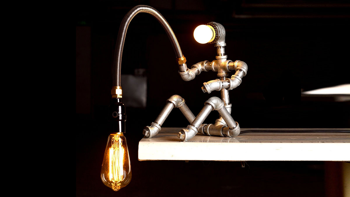 Fishing Man Table Lamp Fishing Man Table Lamp