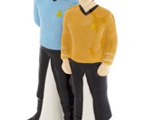 Mr. Spock & Captain Kirk Salt & Pepper Shakers