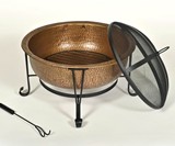 Vintage Copper Fire Pit
