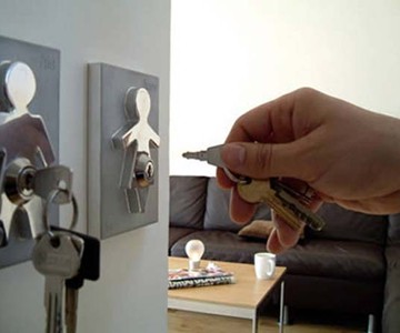 His and Hers Key Holders His and Hers Key Holders