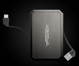 LithiumCard Wallet Battery with Smartphone Charger