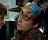 Marty McFly Wearing Hat in Back to the Future II