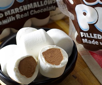 Stuffed Puffs Chocolate Filled Marshmallows Stuffed Puffs Chocolate Filled Marshmallows