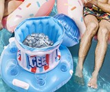 Icee Floating Inflatable Cooler
