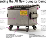Dumpsty Steel Desktop Dumpster
