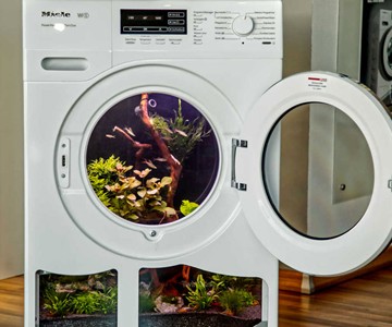 Washing Machine Aquarium